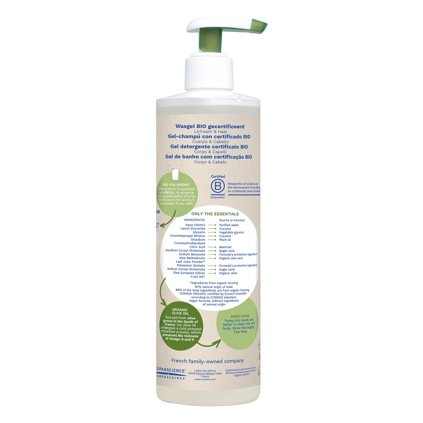 Body and Hair Cleansing Gel